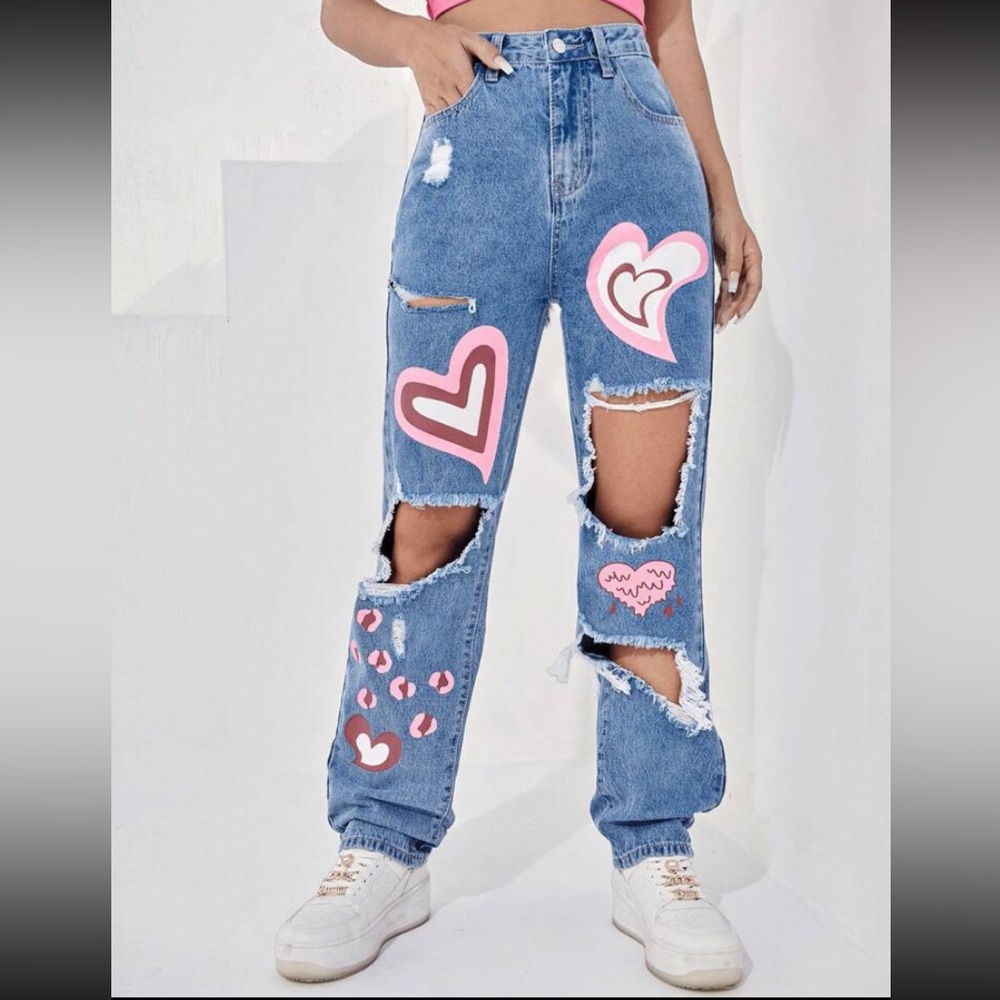 Ripped jeans